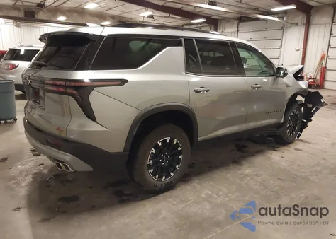 2025 Chevrolet Traverse Z71 from USA, damaged, VIN 1GNEVJRS0SJ214315